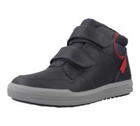 Geox Boy's J Arzach B Sneaker, Blu navy, rosso, 10 UK Child