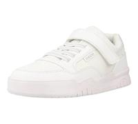 Geox Boy's J Perth E Sneaker, Bianco, 10 UK Child