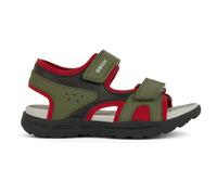 Geox Boy's J Vaniett C Sandals, Military Red, 11 UK Child