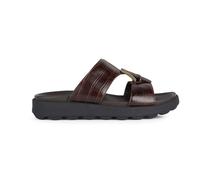 Geox Boy's U Spherica Ec6 D Slide Sandal, Marrone scuro, 38 EU