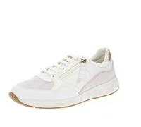 Geox Bulmya - Sneakers Traspiranti In Pelle Bianco - Donna Scarpe Sneakers