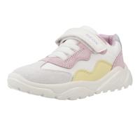 Geox CIUFCIUF Girl B Sneaker, off White/Rose, 24 EU