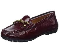 Geox Cosmopoli da Donna D + Grip Moccasin, Dk Burgundy., 37 EU