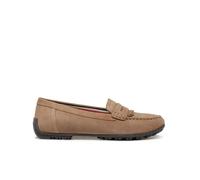Geox Cosmopoli da Donna D + Grip Moccasin, Fango, 37.5 EU