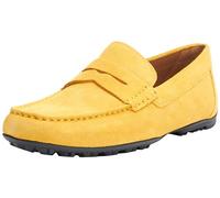 Geox U Kosmopolis + Grip, Moccasin Uomo, Giallo, 44 EU