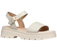 Geox D ADACTER S D, Sandalo Piatto Donna, Lt Sand, 38 EU