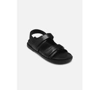 Geox D ADELASH C, Sandalo Scorrevole Donna, Black, 38 EU