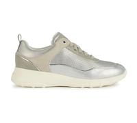 Geox D Alleniee B, Sneaker Donna, Argento Lt Grigio, 2 UK