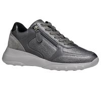 Geox D Alleniee B, Scarpe da Ginnastica Donna, Grigio Scuro, 39 EU