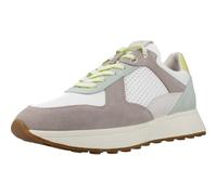 Geox D Amabel A, Scarpe da Ginnastica Donna, White/Grey, 39 EU