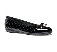 Geox D ANNYTAH B, Ballerina Donna, Black, 36.5 EU