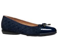 Geox D Annytah, Balletto Piatto Donna, Blu, 37 EU