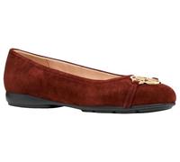 Geox D Annytah, Balletto Piatto Donna, Marrone, 36 EU