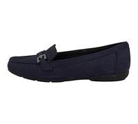 Geox D Annytah Moc A, Mocassini Donna, Blu (Dk Blue), 42 EU