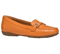 Geox D ANNYTAH Moc A, Mocassino Donna, Orange, 38.5 EU