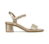 Geox D Aurely 50 B, Sandali con Tacco, Lt Gold, 37.5 EU
