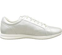Geox D Avery A, Scarpe da Ginnastica Basse Donna, Argento (PLATINUMC2010), 41 EU Larga