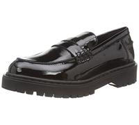 Geox D Bleyze B, Mocassini Donna, Nero, 36 EU