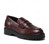 Geox D Bleyze B, Mocassini Donna, Rosso (Bordeaux), 40 EU