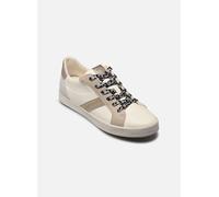 Geox D BLOMIEE C, Scarpe da Ginnastica Donna, Optic White/Beige, 36 EU