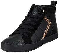 Geox D Blomiee BSneakers da donna, Nero, 42 EU