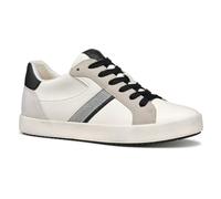 Geox D BLOMIEE C, Scarpe da Ginnastica Donna, Optic White/Black, 36 EU