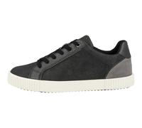 Geox Women's D Blomiee C Sneaker, Black Dk Grey, 2 UK