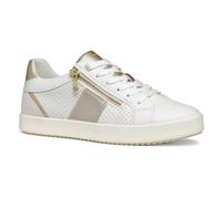 Geox D BLOMIEE E - Scarpe da Ginnastica Donna, White/off White,