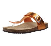 Geox D Brionia K, Infradito Donna, Arancione, 39 EU