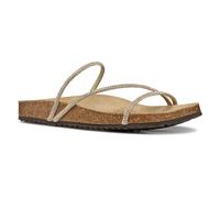 Geox D BRIONIA R C, Sandalo Piatto Donna, Lt Taupe, 38 EU