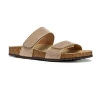 Geox D BRIONIA R D, Sandalo Piatto Donna, Rose Gold, 36 EU