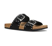 Geox D BRIONIA R I, Sandalo Piatto Donna, Black, 37 EU