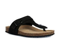 Geox D BRIONIA, Sandali Donna, Nero, 39 EU