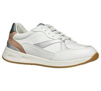 Geox D Bulmya A, Scarpe da Ginnastica Donna, Bianco, 37 EU