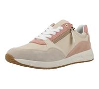 Geox D BULMYA B, Scarpe da Ginnastica Donna, Papyrus/Lt Taupe, 41 EU