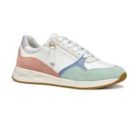 Geox D BULMYA B, Scarpe da Ginnastica Donna, White/Mint, 41 EU