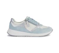 Geox D Bulmya B, Scarpe da Ginnastica, Lt Blue White, 40 EU