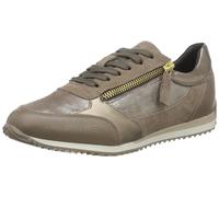 Geox D Calithe A, Scarpe da Ginnastica Donna, Tortora Scuro, 38 EU