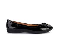Geox D Charlene C, Balletto Piatto Donna, Nero, 37 EU