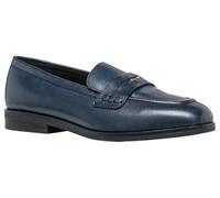 Geox D Cloridie A, Moccasin Donna, Blu Navy, 38 EU