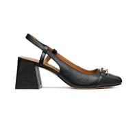 Geox D Coronilla, Pompa Donna, Nero, 35 EU