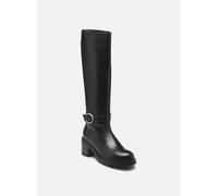 Geox Donna D Damiana Knee High Boot, Nero, 40 EU