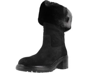 Geox D DAMIANA - Stivale alto al ginocchio, Black,