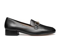 Geox D Dhyalma, Mocassino Donna, Nero, 35 EU