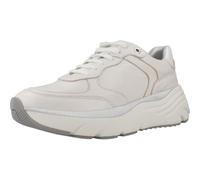GEOX RESPIRA DIAMANTA D35UFA A/I scarpe donna pelle sneakers casual lacci zeppa