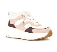 Geox D Diamanta C, Scarpe da ginnastica Donna, White Nude, 37 EU