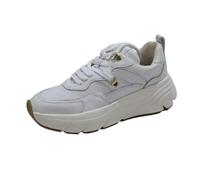 Geox D Diamanta E, Scarpe da Ginnastica Donna, Bianco, 41 EU