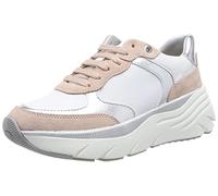 Geox D Diamanta, Scarpe da Ginnastica, White/Nude, 39 EU