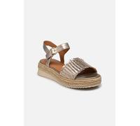 Geox D EOLIE F, Sandali con Zeppa Donna, Bronzo, 41 EU