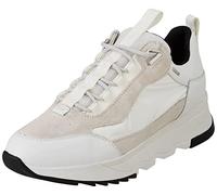 Geox D Falena B Abx C, Sneakers Donna, Bianco (White/Off White), 35 EU